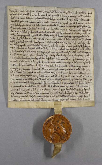 face of manuscript