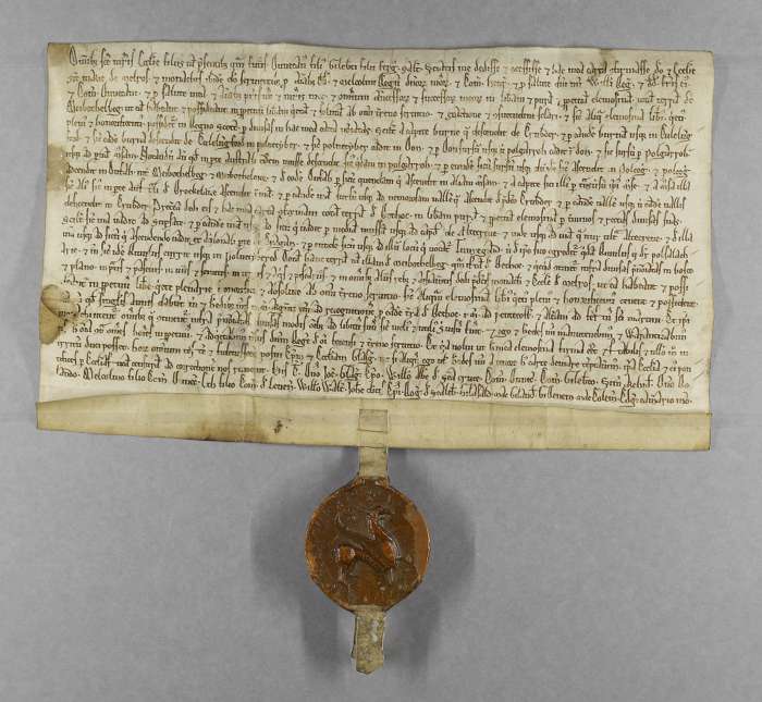 face of manuscript