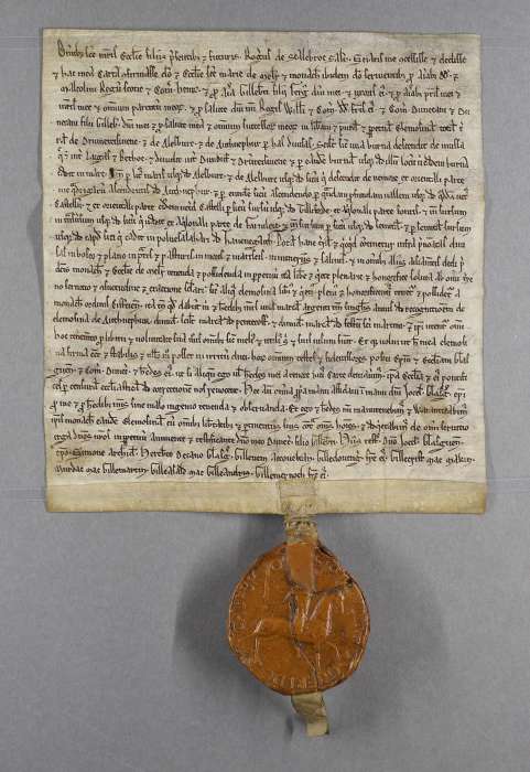 face of manuscript