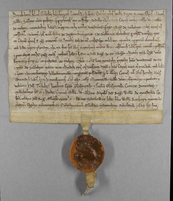 face of manuscript