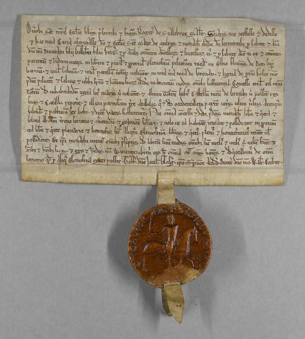 face of manuscript