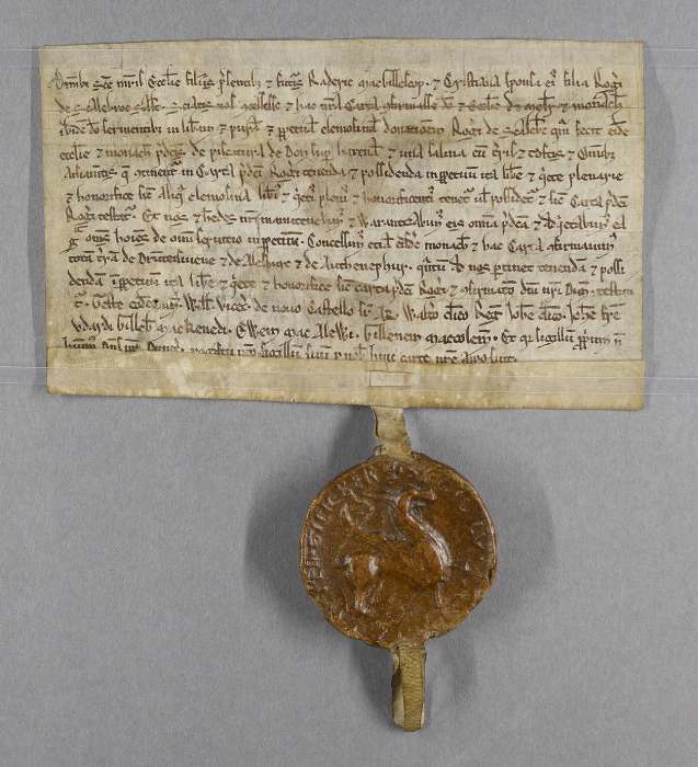 face of manuscript
