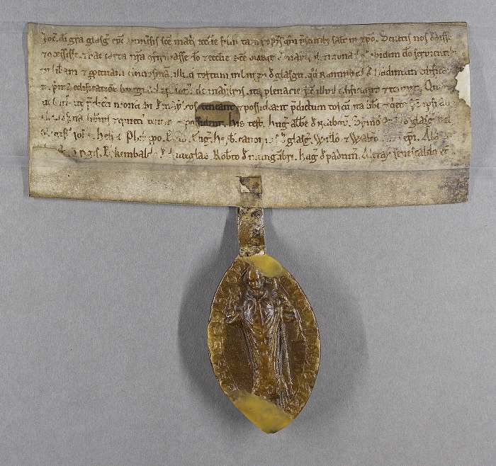 face of manuscript