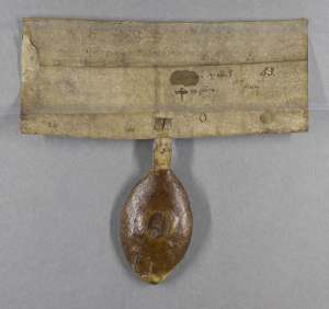 Manuscript image dorse