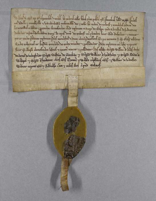face of manuscript